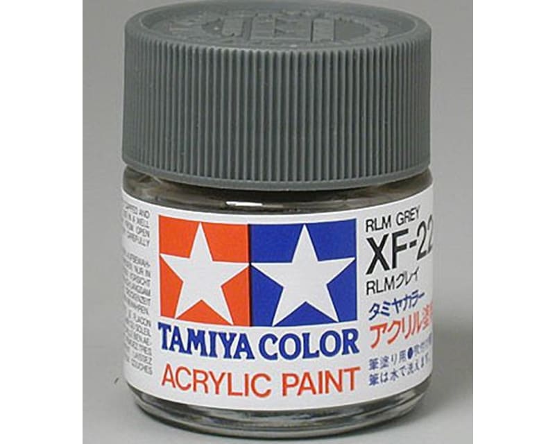 Acrylic XF22 Flat RLM Gray photo