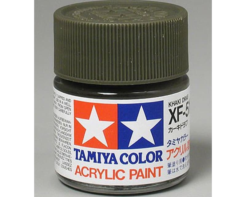 Tap to zoom Acrylic XF51 Flat Khaki Drab