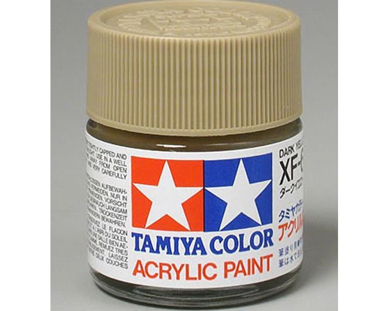 Acrylic Xf60 Flat Dark Yellow