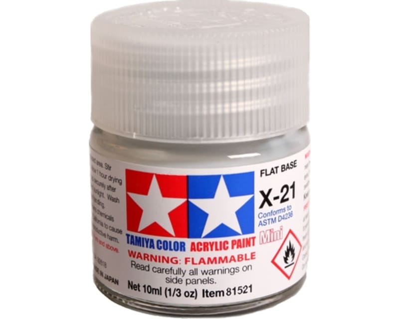 Tap to zoom Acrylic Mini X21 Flat Base