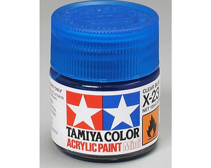 Acrylic Mini X23 Clear Blue