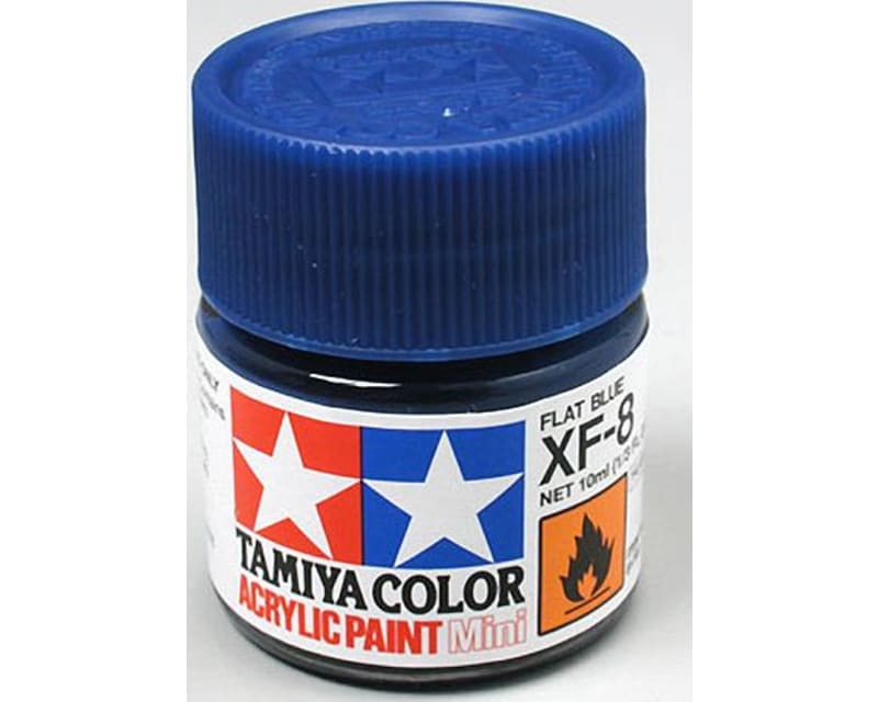Acrylic Mini XF8 Flat Blue