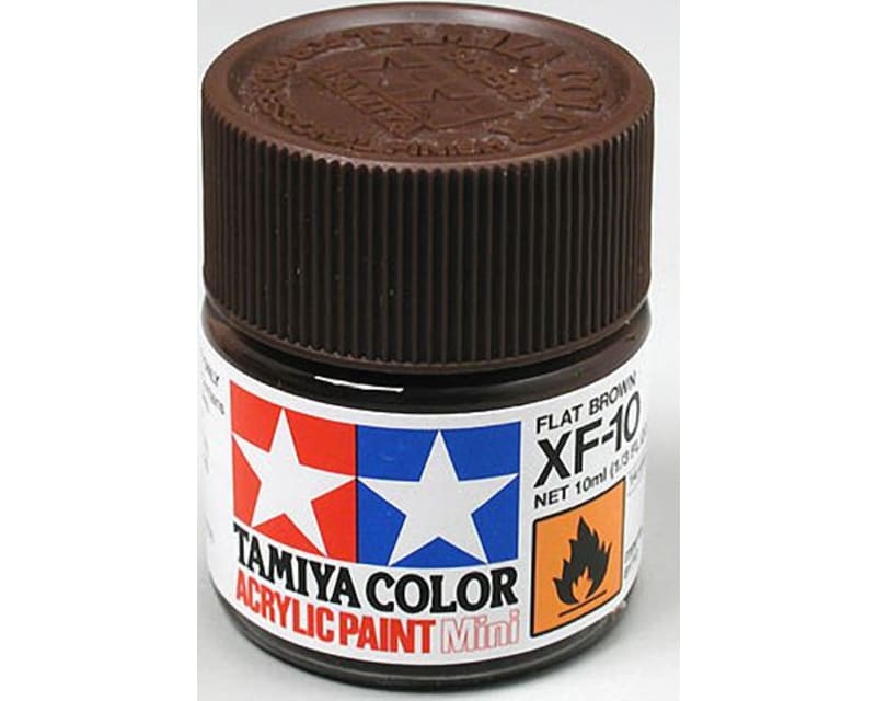 Acrylic Mini XF10 Flat Brown