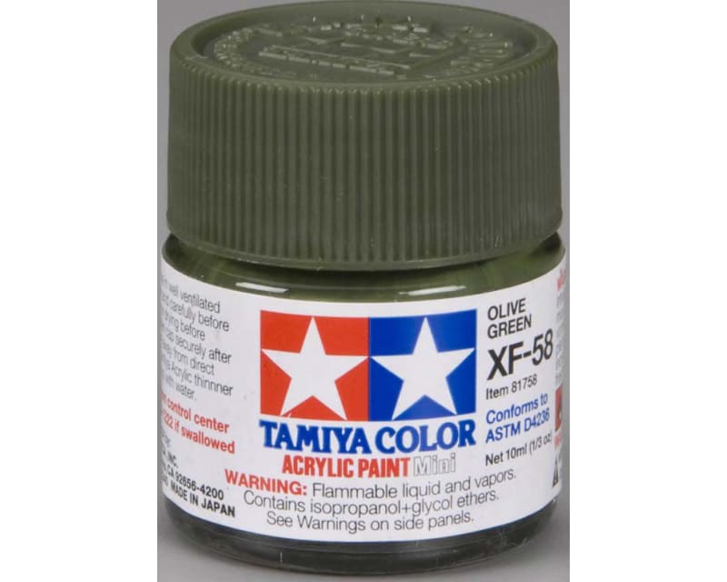 Acrylic Mini XF58 Olive Green