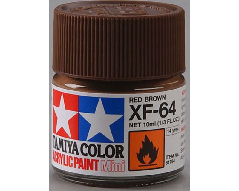 Acrylic Mini Xf64 Red Brown