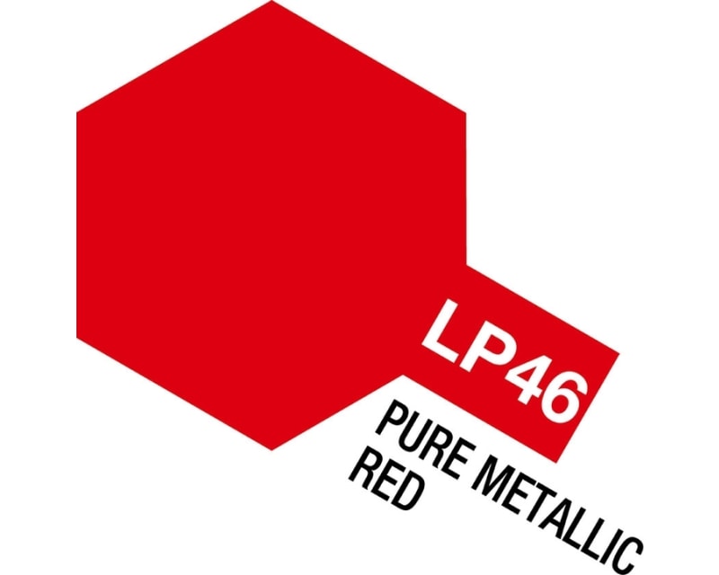 Lacquer Paint LP-46 Pure Metallic Red 10 ML