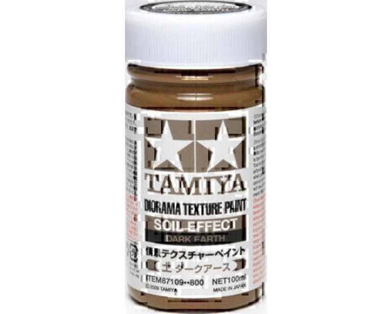 Diorama Texture Paint 100ml Soil Effect:Dark Earth