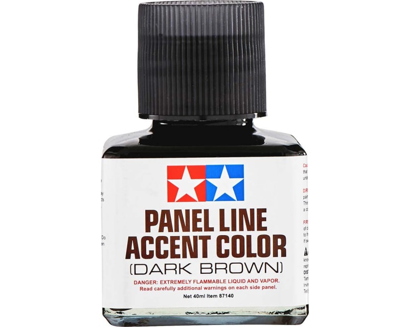 Panel Line Accent Color 40ml Dark Brown