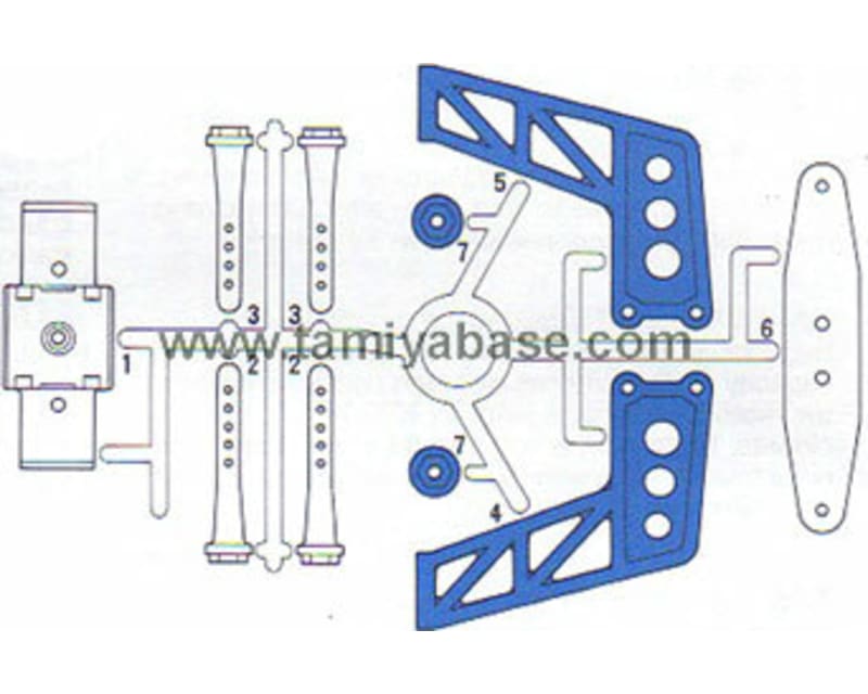 RC E Parts: 58109/102/092/088