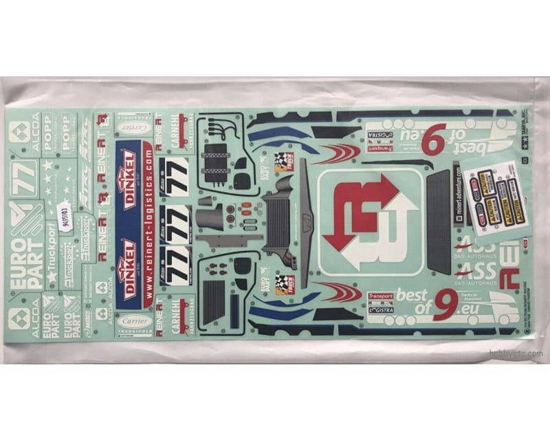 Stickers Window Mask: Reinert Racing MAN TGS