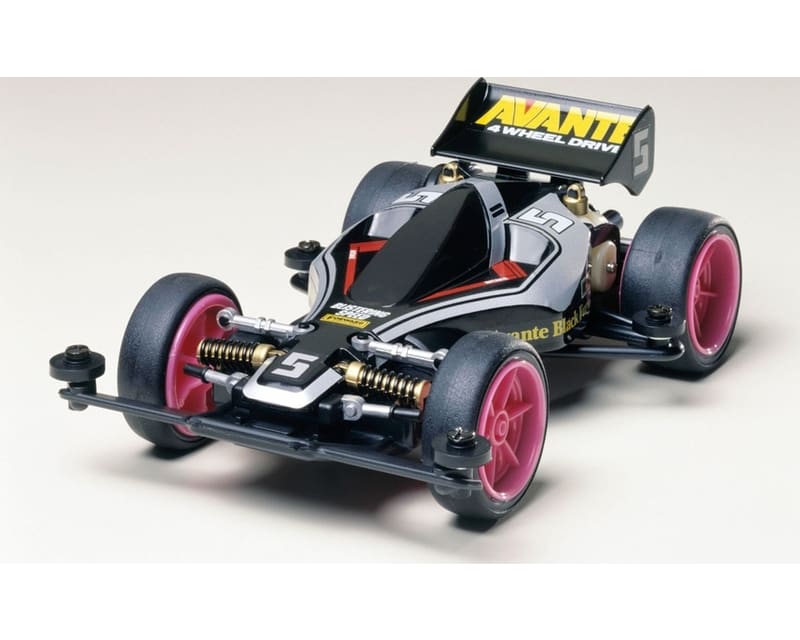 1/32 Jr Racing Mini 4WD Avante Black Special Kit photo