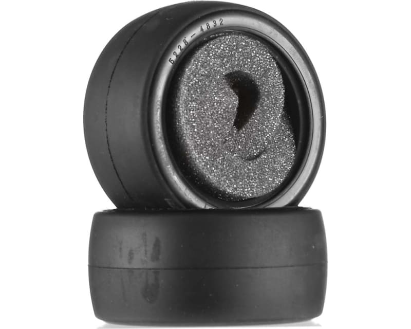 Tap to zoom Wide Racing Slick RC Tires w/Inner Sponge 1pr