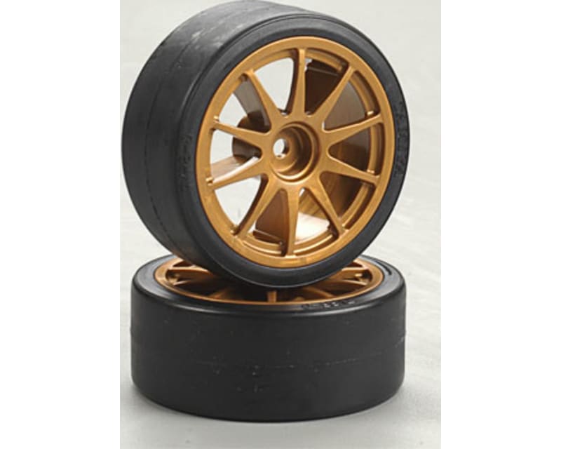Rc Drift Tires Type D & Wheels