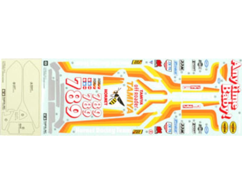 RC Sticker/Masking: Grasshopper The Hornet