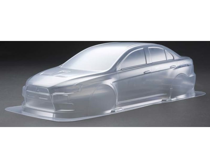 Mitsubishi Lancer Evolution X Clear RC Body Set