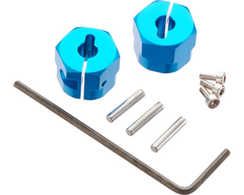 Clamp Type Aluminum Wheels Hub 9mm Thick 2pcs