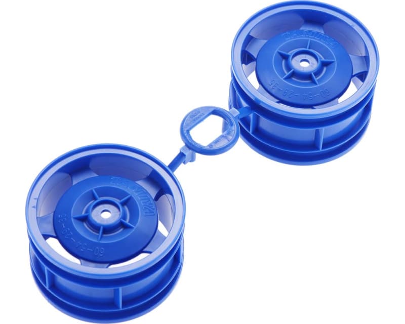 Star-Dish Wheels Blue Buggy Rear