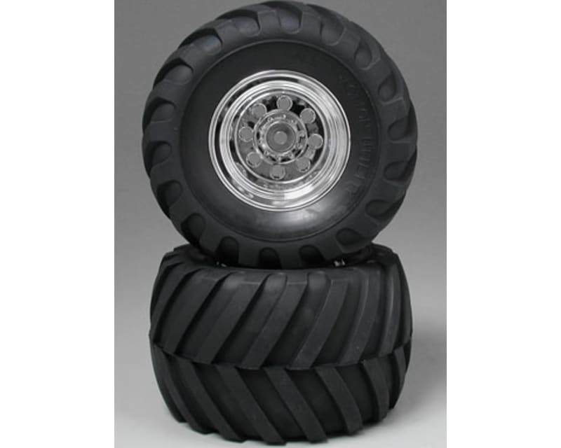 Rear Tires/Wheels WR-02 Wild Willy 2 (2)