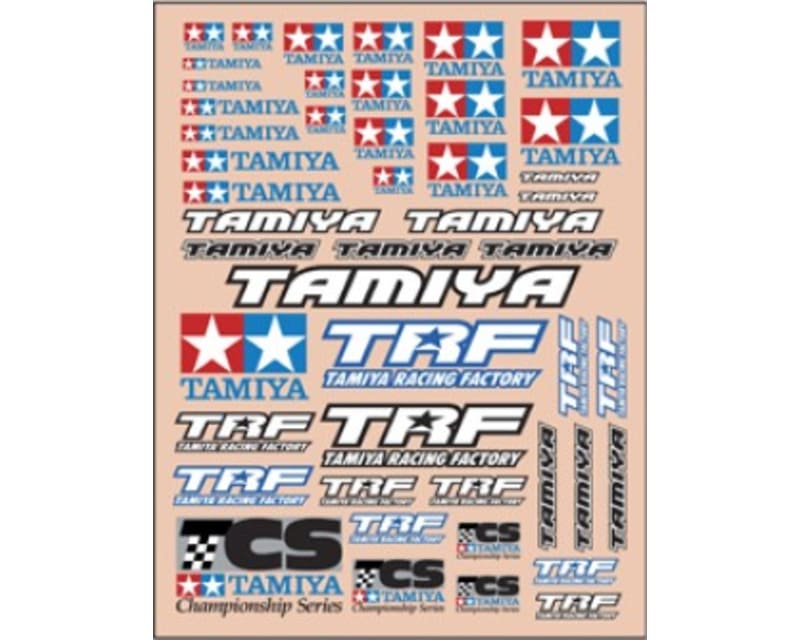 Tamiya Logo Sticker Set