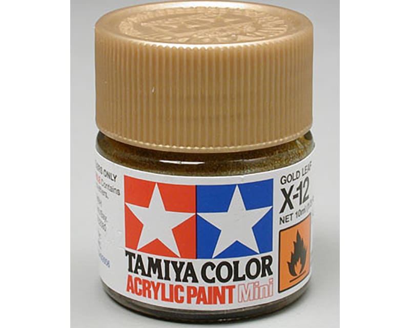 Acrylic Mini X12 Gold Leaf