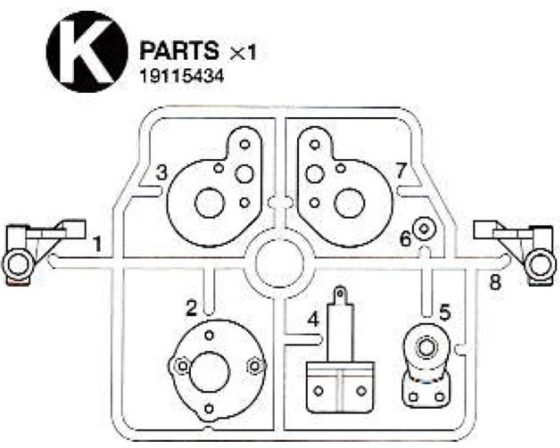Aluminum Front Knuckle for Tamiya 2WD BF MB