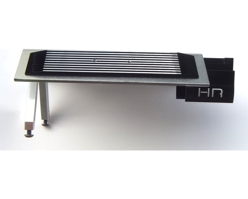 Tap to zoom Aluminum Scale Engine Cover & Motor heat sink Tamiya Bruiser