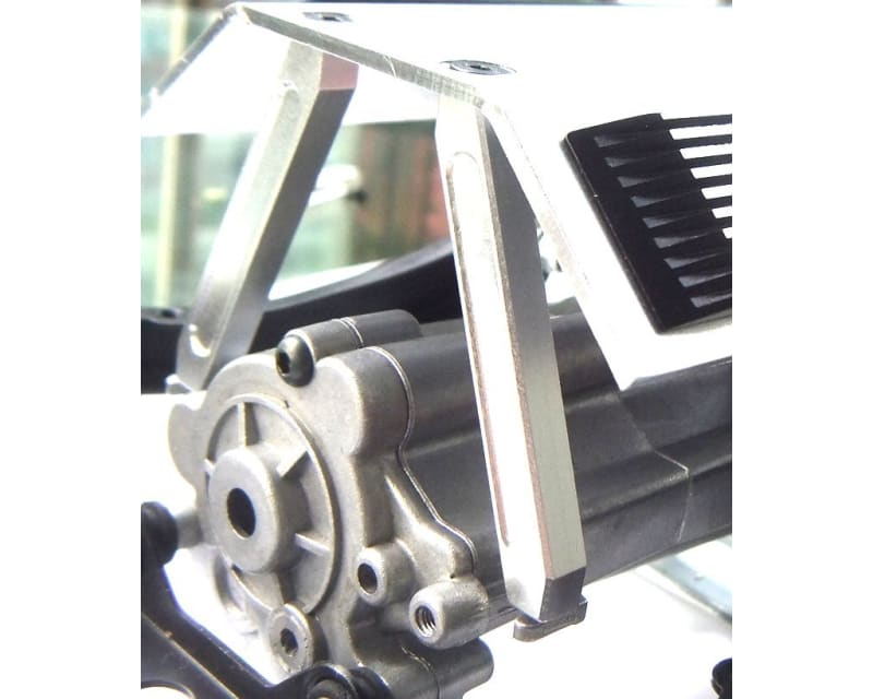 Tap to zoom Aluminum Scale Engine Cover & Motor heat sink Tamiya Bruiser