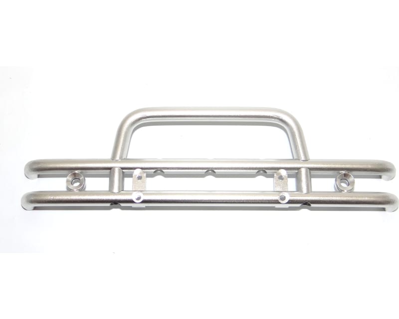 Silver Aluminum with Led Holder Front Bumper Guard