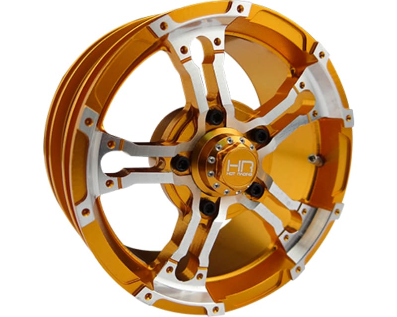 1.9 Inch Aluminum Truck Wheels 26mm Gold 12mm Hex
