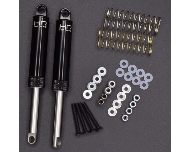 Black Internal Spring Air Shocks 100mm