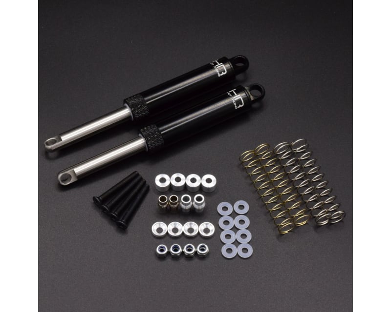 Black Internal Spring Air Shocks 100mm
