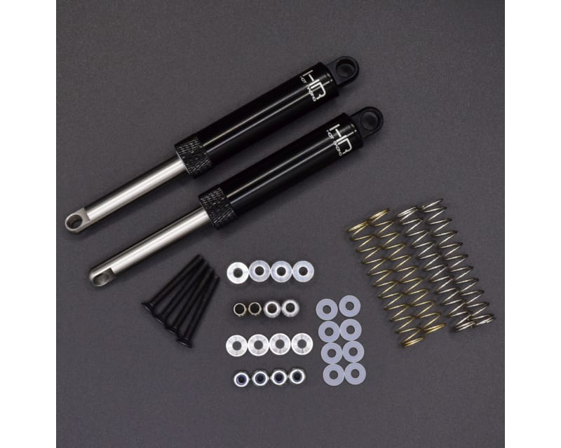 Black Internal Spring Air Shocks 100mm