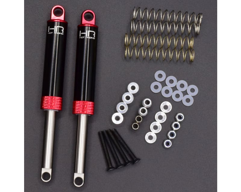 Red Internal Spring Air Shocks 100mm
