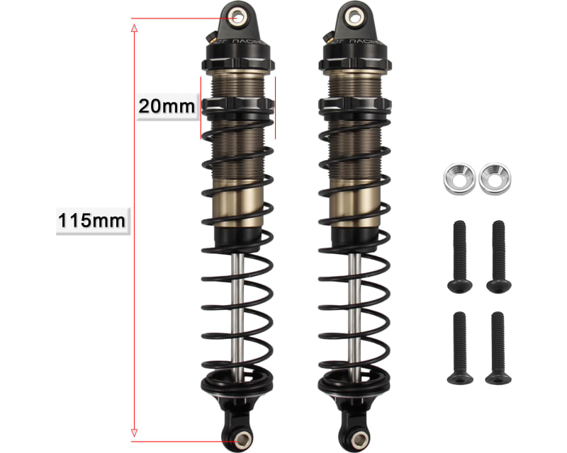 115mm T6 Threaded Shocks GRR Quake