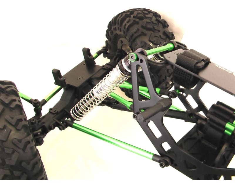 Aluminum Threaded Shocks 120mm (Black/Silver))