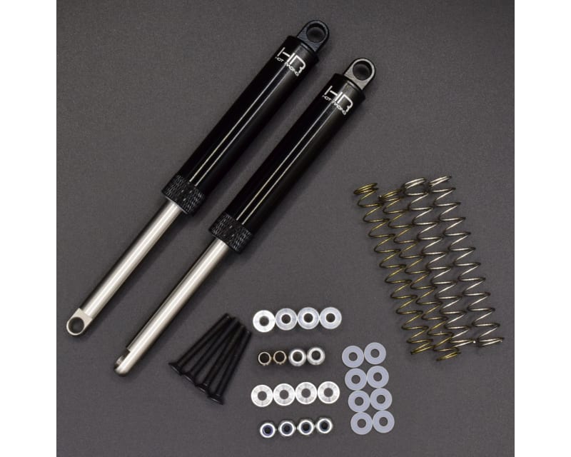 Black Internal Spring Air Shocks 120mm