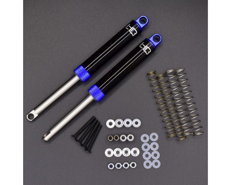 Blue Internal Spring Air Shocks 120mm