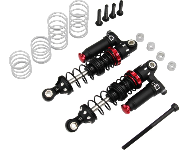 70mm Aluminum Piggyback Shocks Adjustable