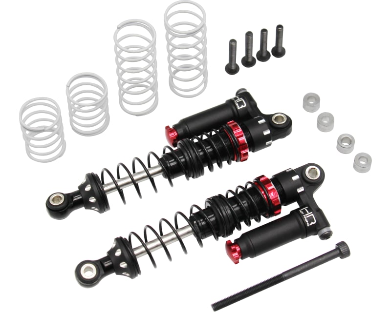 80mm Aluminum Piggyback Shocks Adjustable