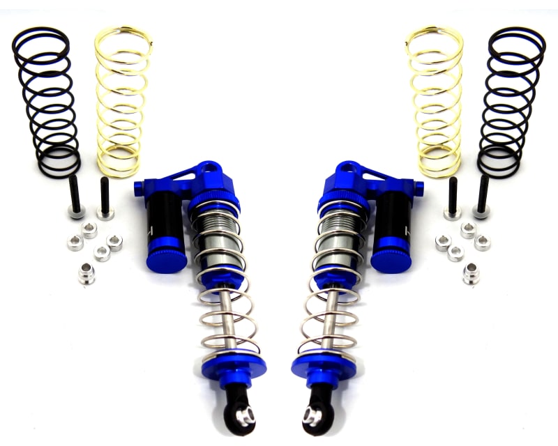 discontinued Piggyback Adj. Rebound Shock 90mm Blue