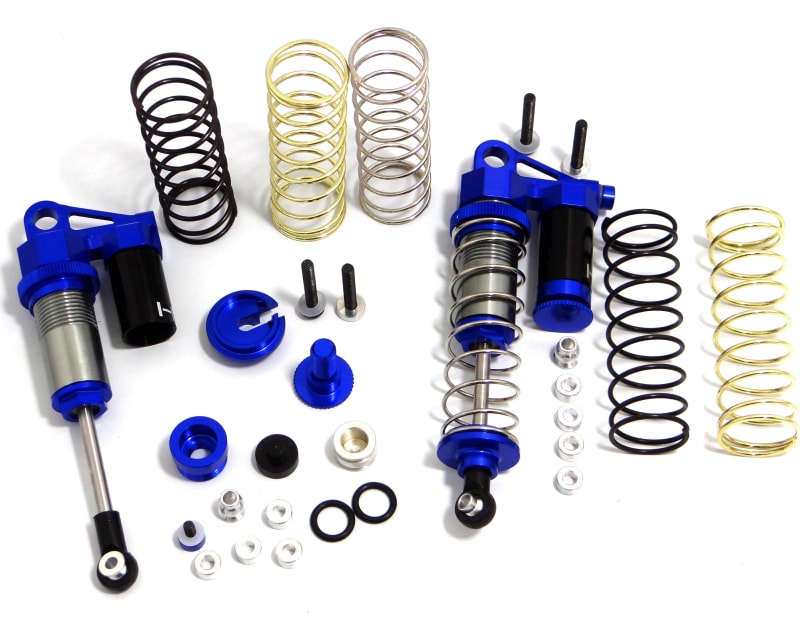 Tap to zoom discontinued Piggyback Adj. Rebound Shock 90mm Blue