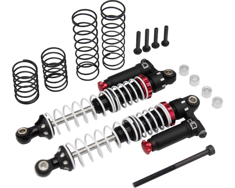 90mm Aluminum Piggyback Shocks Adjustable