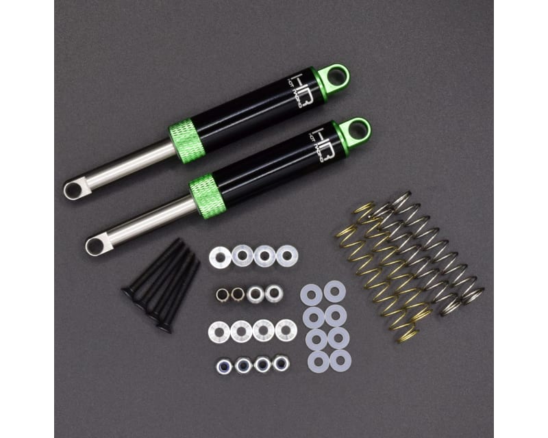 Tap to zoom Green Internal Spring Air Shocks 90mm