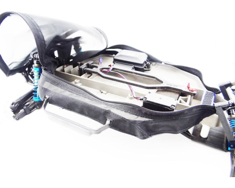 Tap to zoom Dirt Guard Chassis Cover (non-LCG chassis) - TRA 2WD Slash