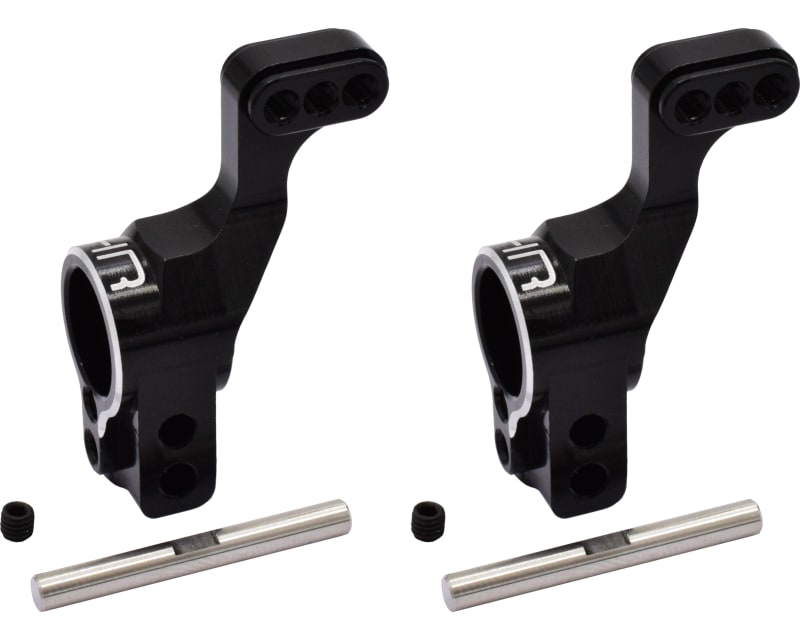 Black Pro Rear Axle Carriers Slash Rustler Stampede