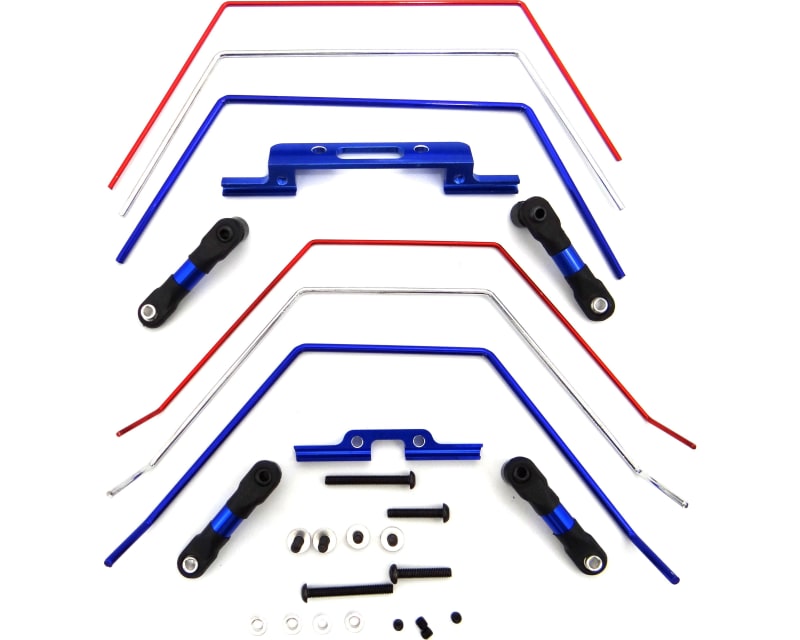 Front and Rear Wide Sway Bar Kit - 2WD Slash
