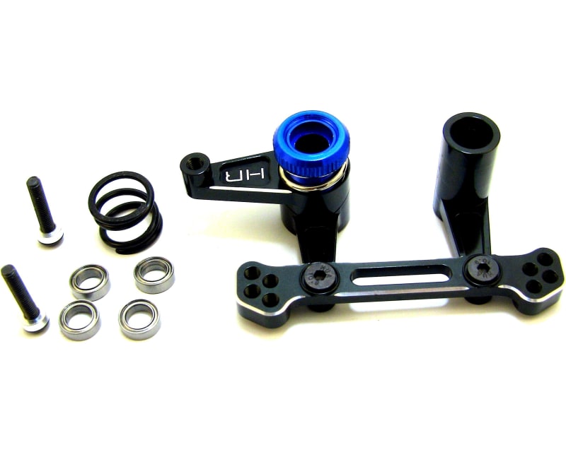 Tap to zoom Aluminum Servo Saver Bellcrank Steering - Tra Ban Rus 2WD S