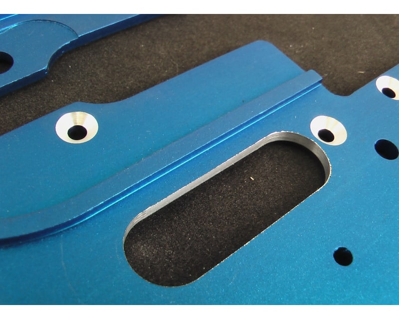 Tamiya Terra Crusher 5mm Rib Chassis Blue