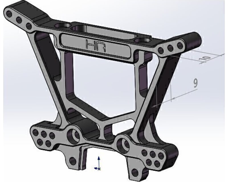 T6 Rear shock tower 4WD EHD