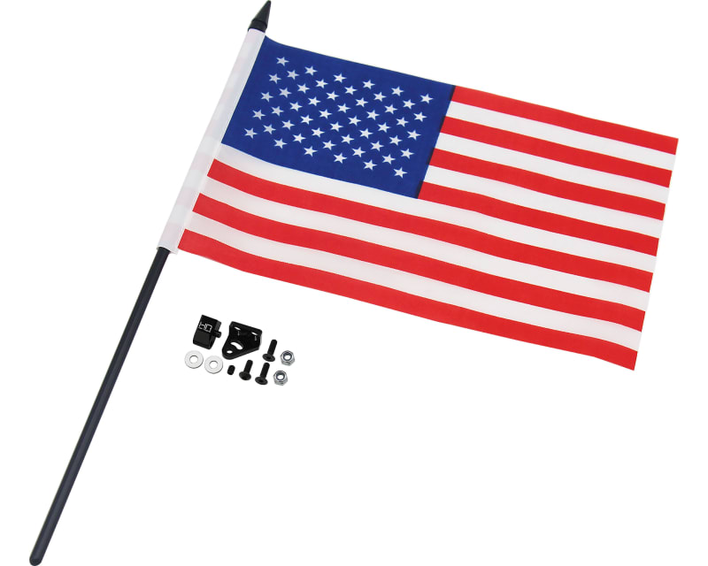 1/10 Old Glory Flag with Solid Aluminum Mount